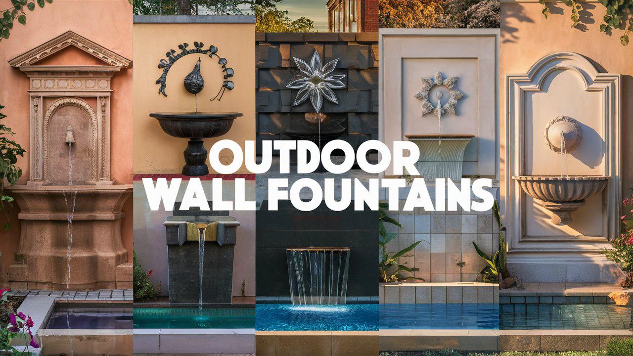 Outdoor Wall Fountains