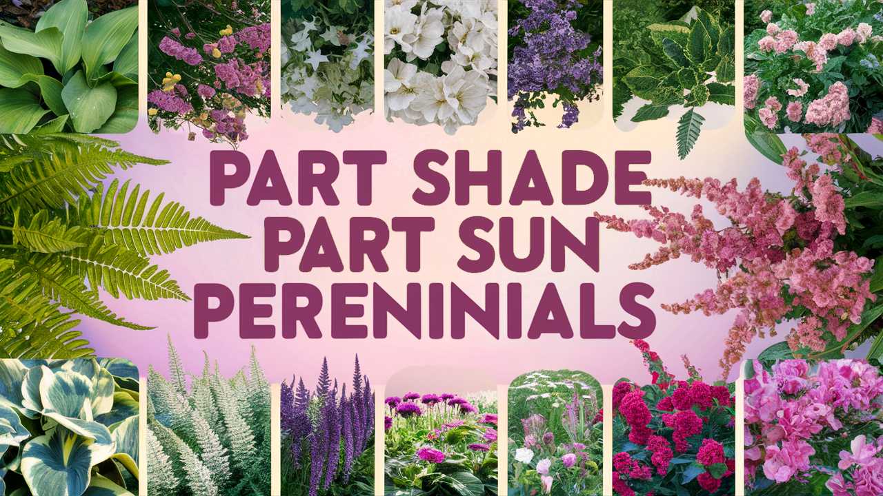Part Shade Part Sun Perennials