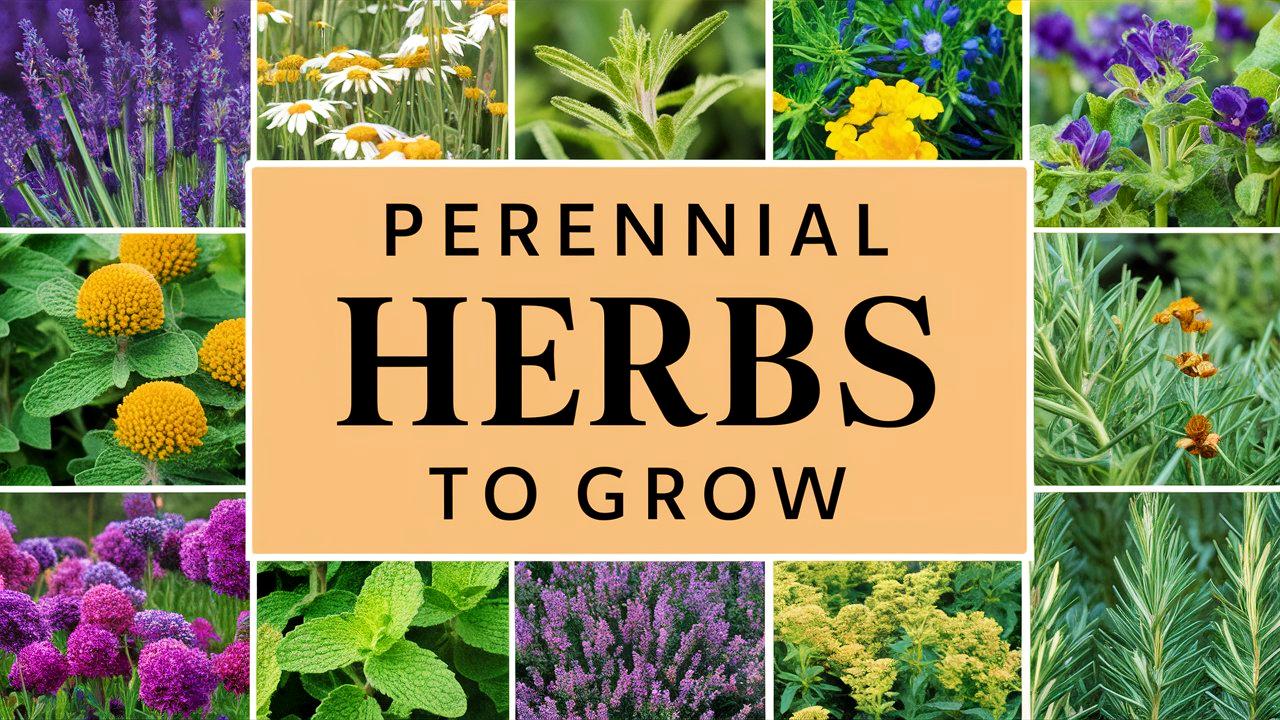 Perennial Herbs to Grow