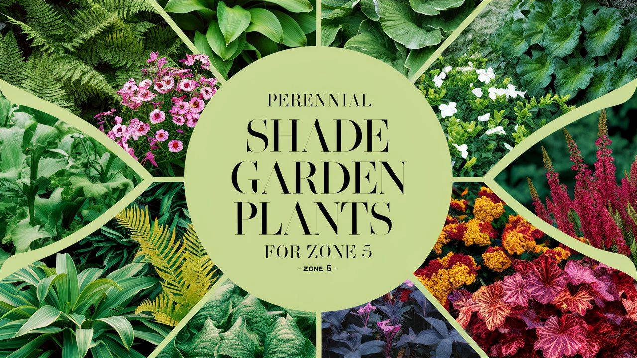 Perennial Shade Garden Plants for Zone 5