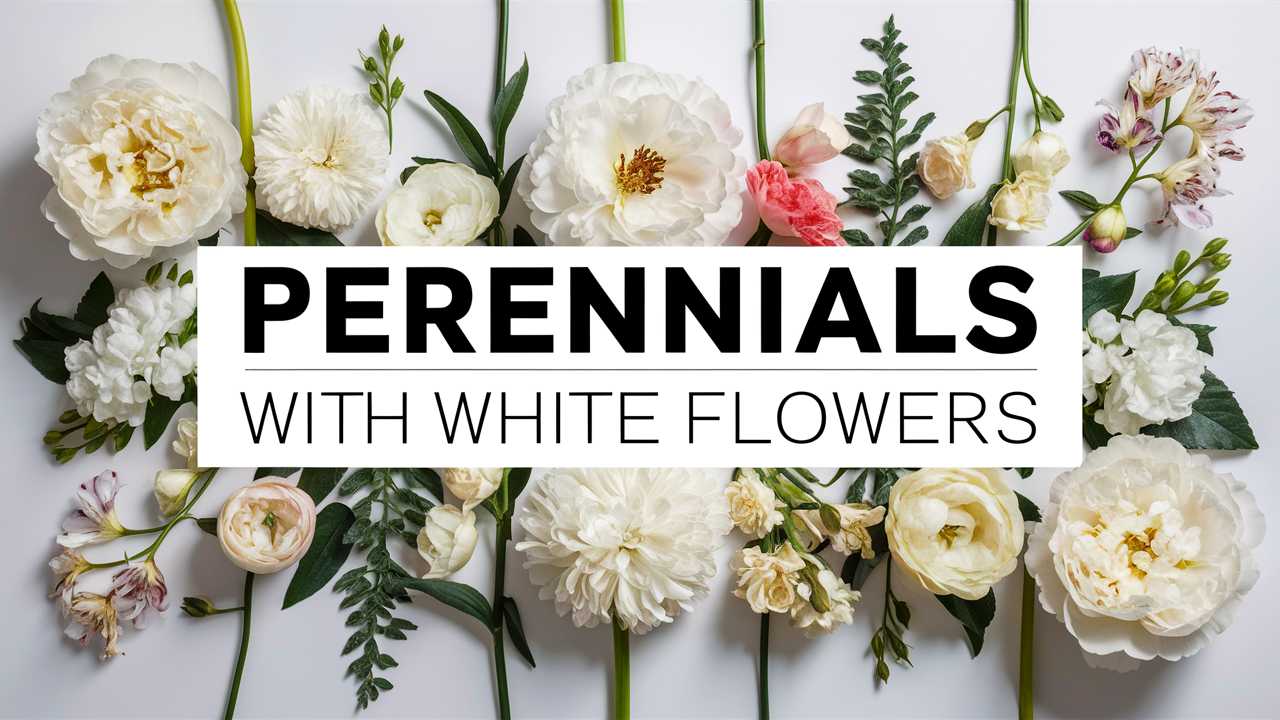 Perennials with White Flowers