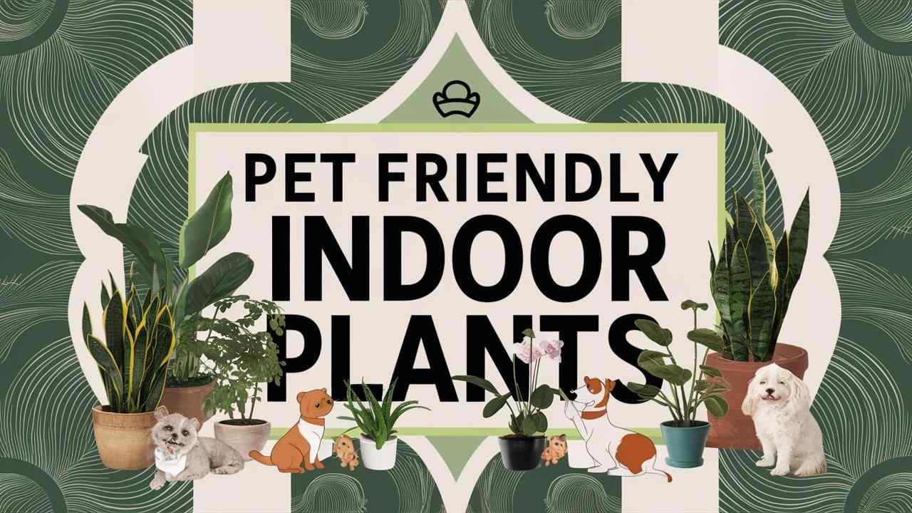 Pet Friendly Indoor Plants