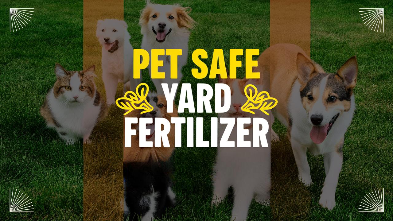 Pet Safe Yard Fertilizer