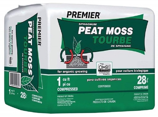 Premier Horticulture 0280P Pro Moss Horticulture Retail Peat Moss, 1 Cubic Feet