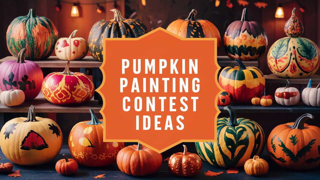 Pumpkin Painting Contest Ideas