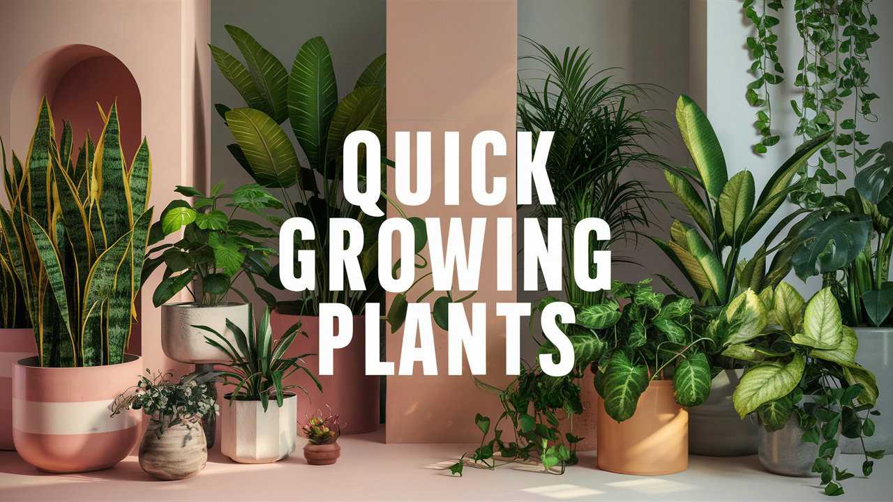 Quick Growing Indoor Plants