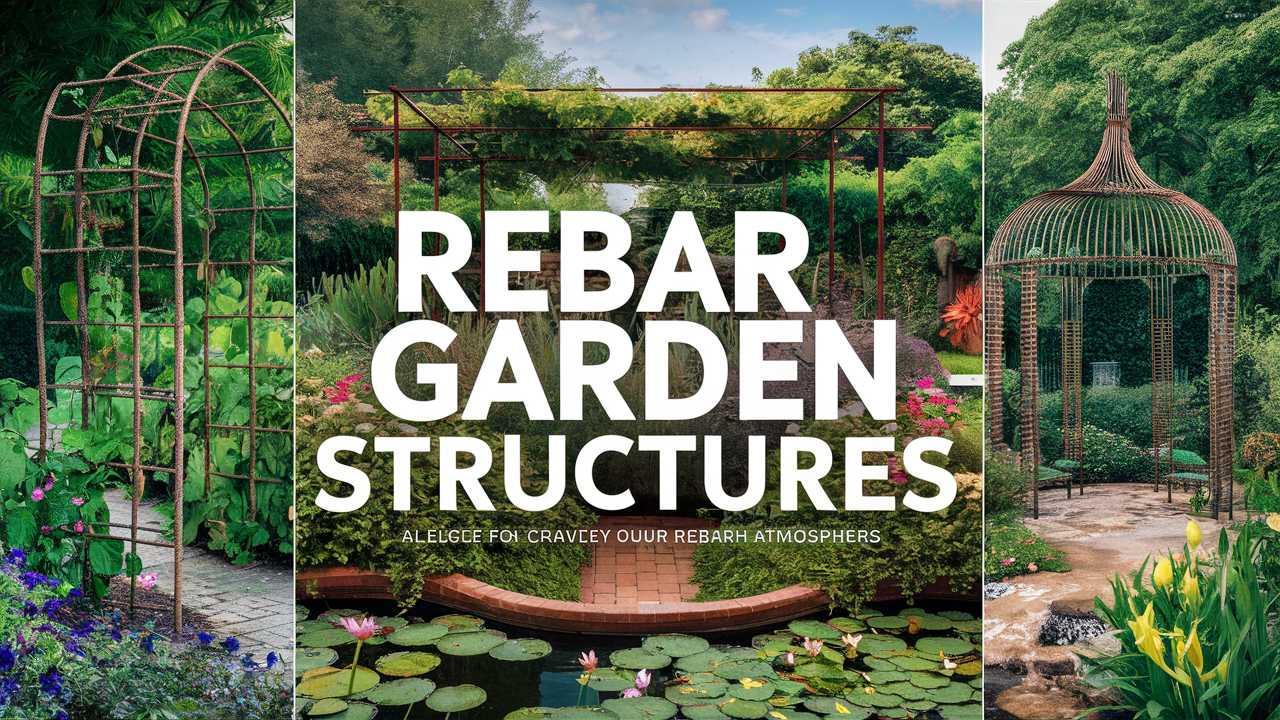Rebar Garden Structures