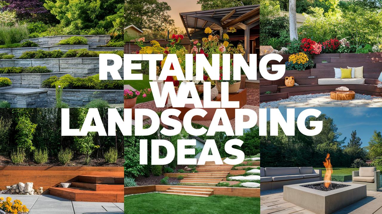 Retaining Wall Landscaping Ideas