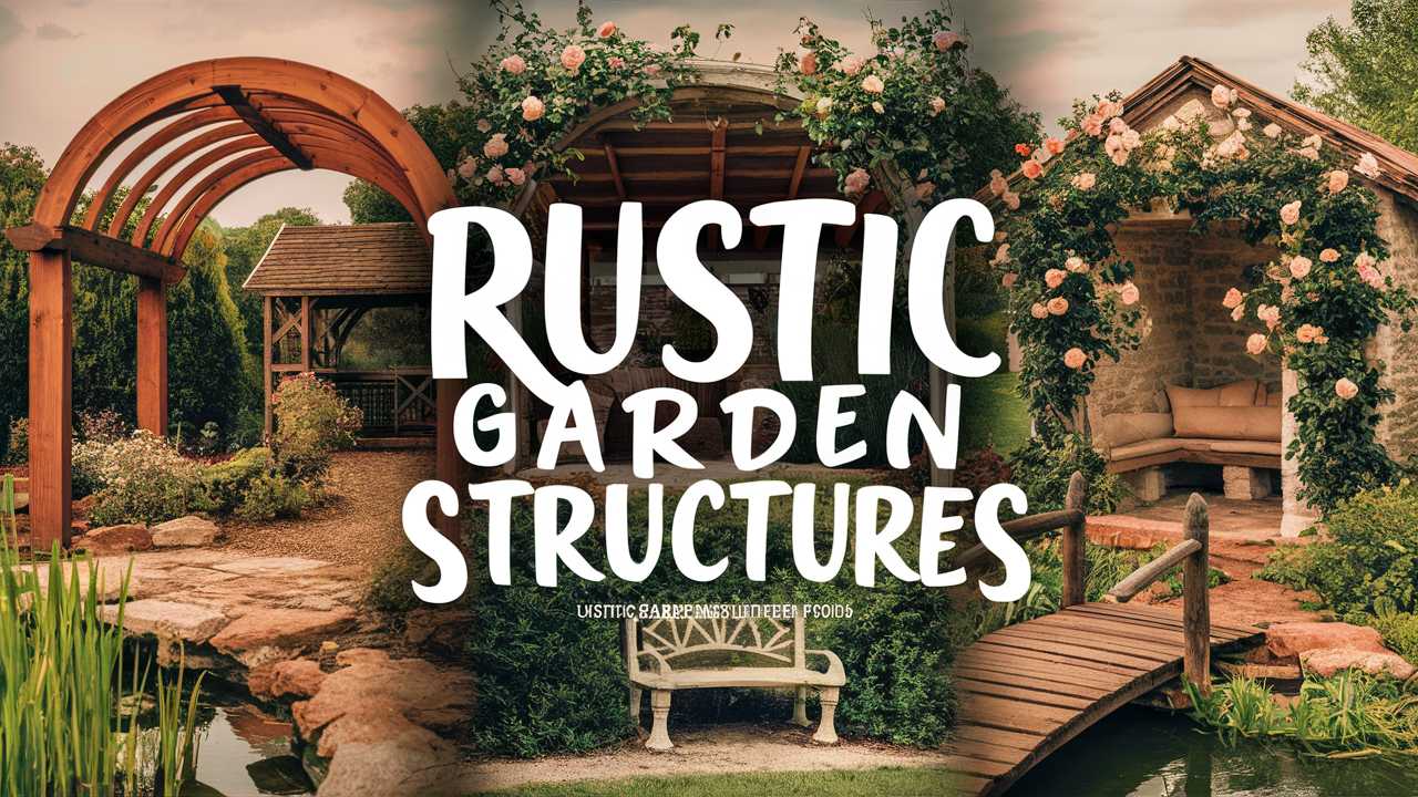 Rustic Garden Structures