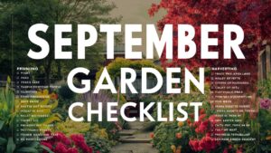 September Garden Checklist