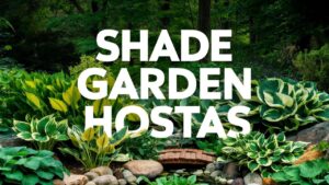 Shade Garden Hostas