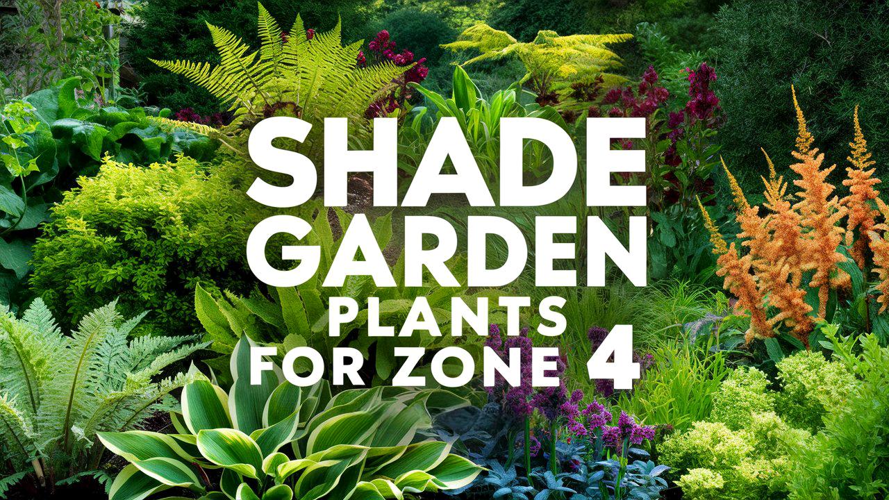 Shade Garden Plants For Zone 4