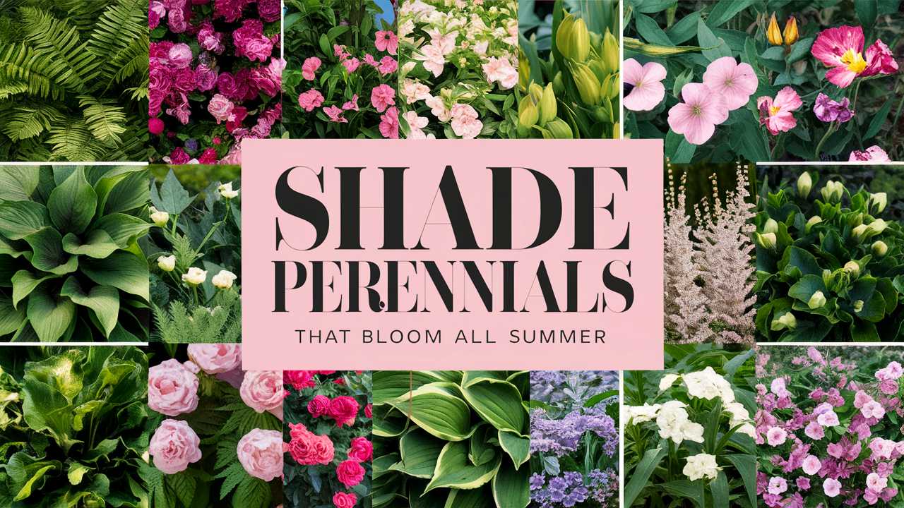 Shade Perennials That Bloom All Summer