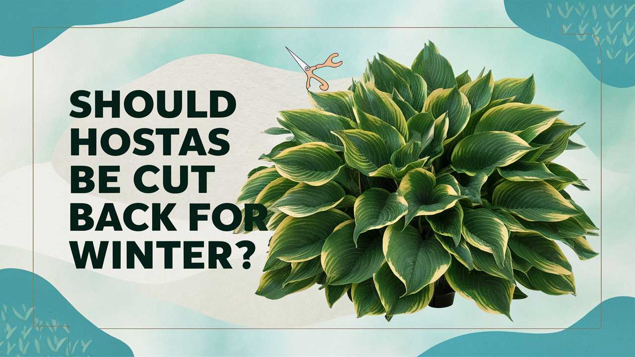 Should Hostas Be Cut Back For Winter