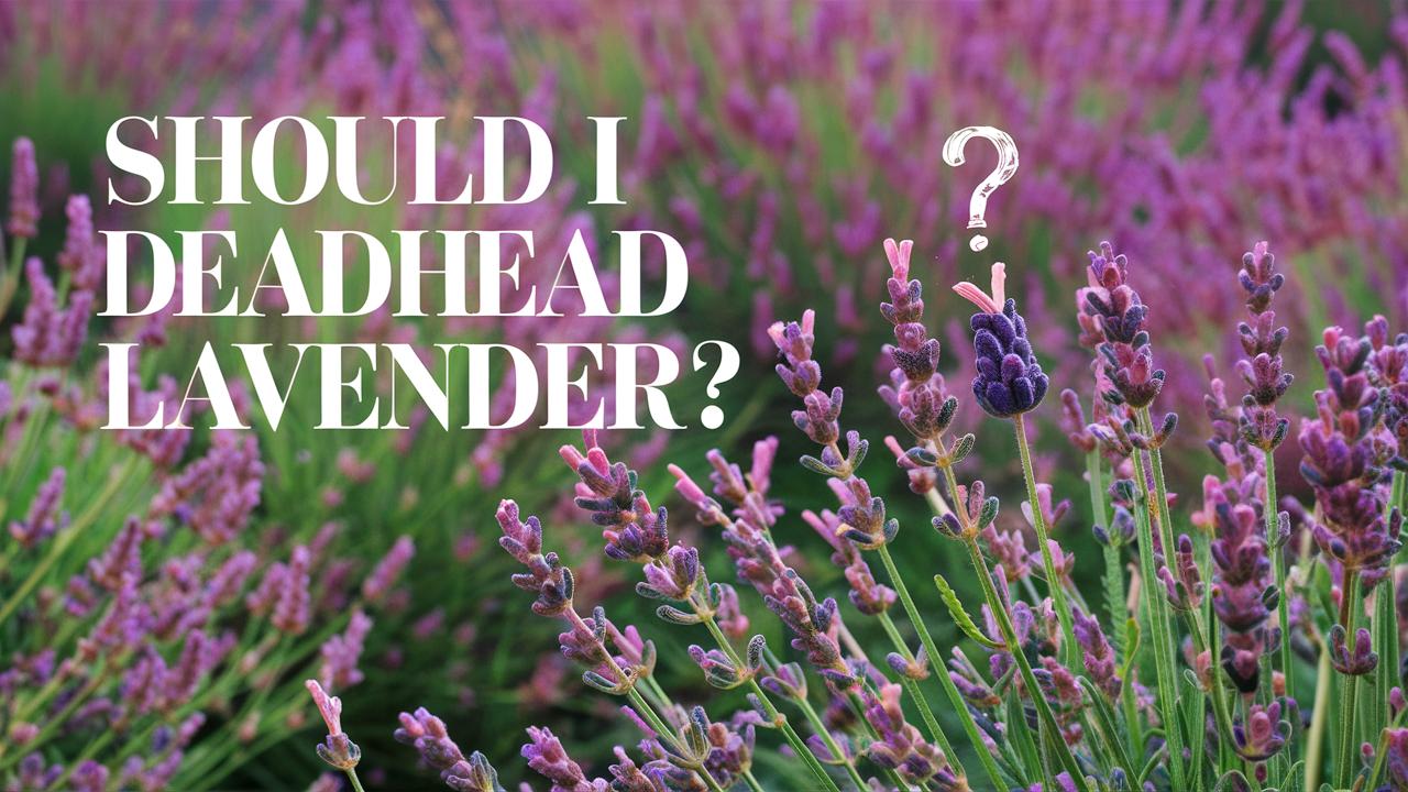 Should I Deadhead Lavender
