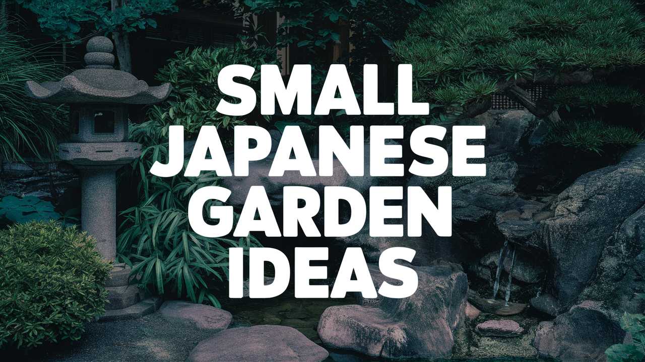 Small Japanese Garden Ideas