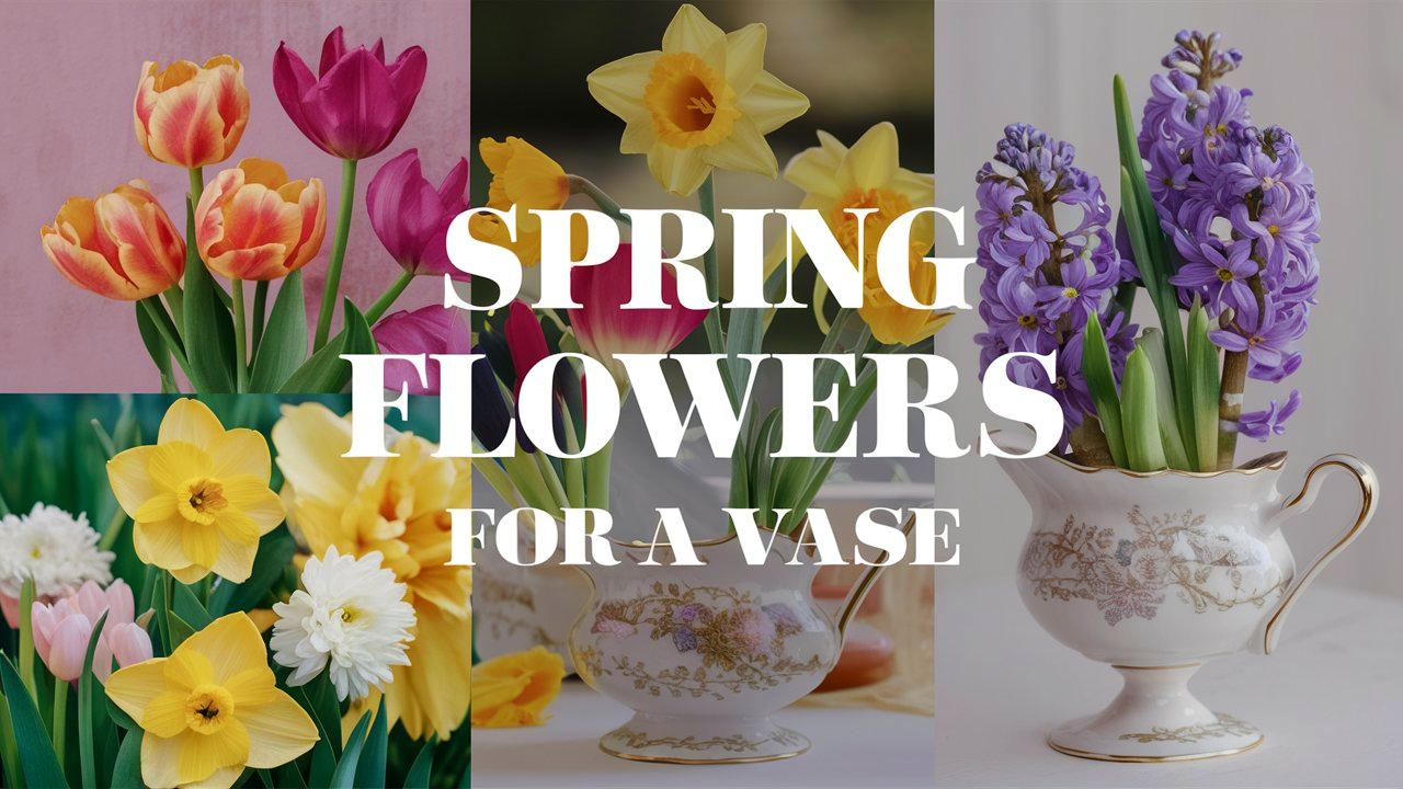 Spring Flowers For A Vase