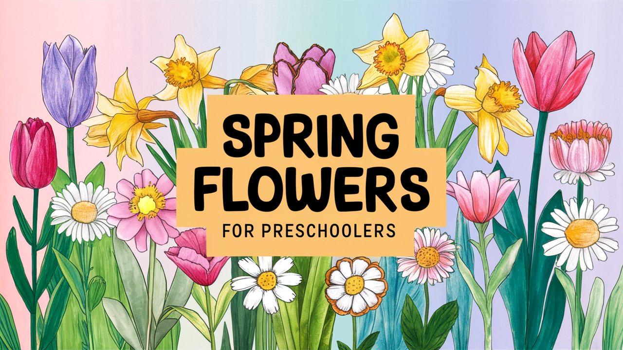 Spring Flowers For Preschoolers