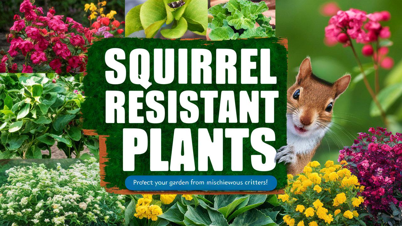 Squirrel Resistant Plants