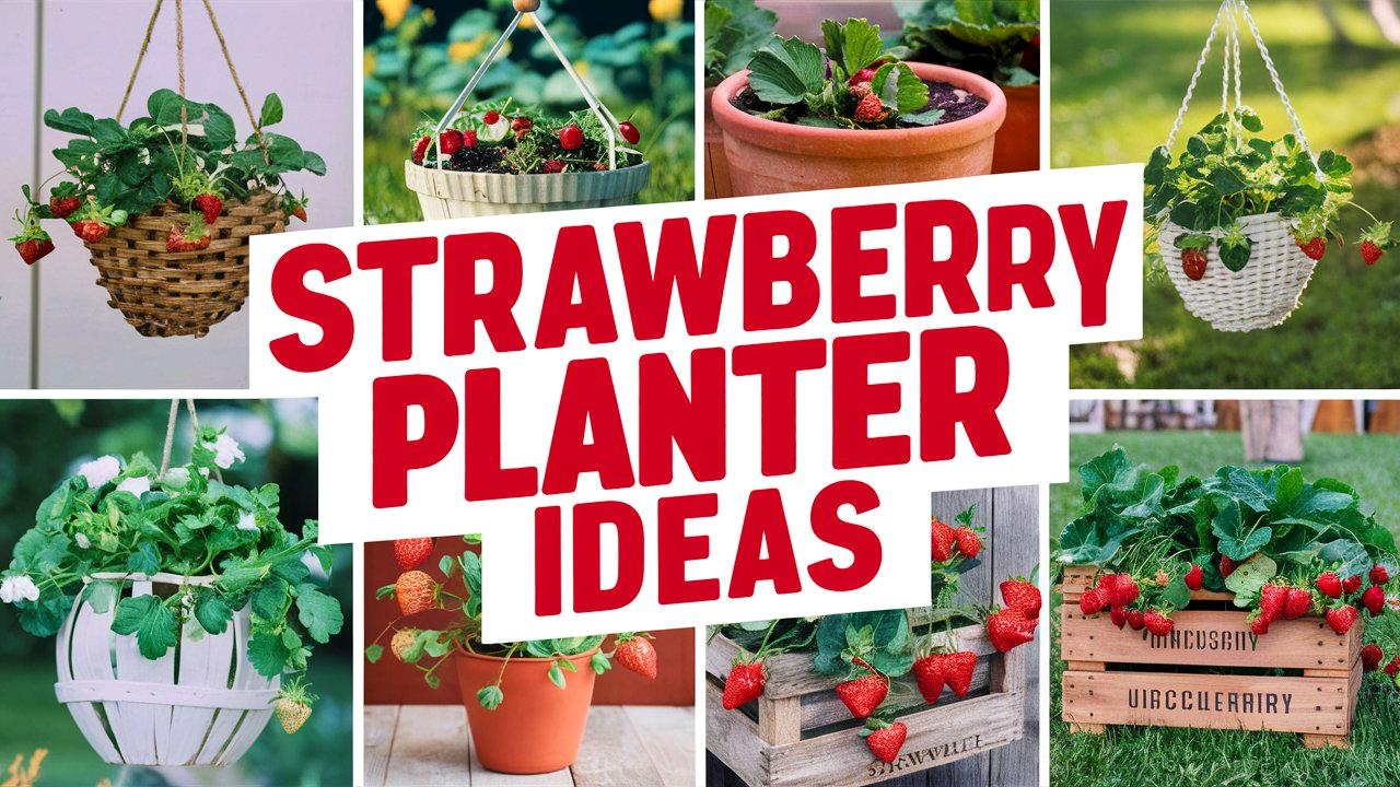 Strawberry Planter Ideas