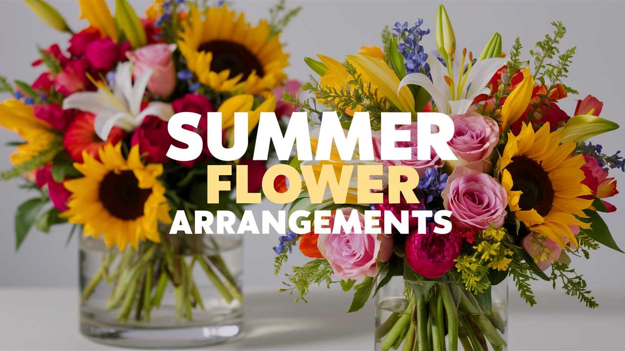 Summer Flower Arrangements