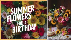 Summer Flowers For a Birthday