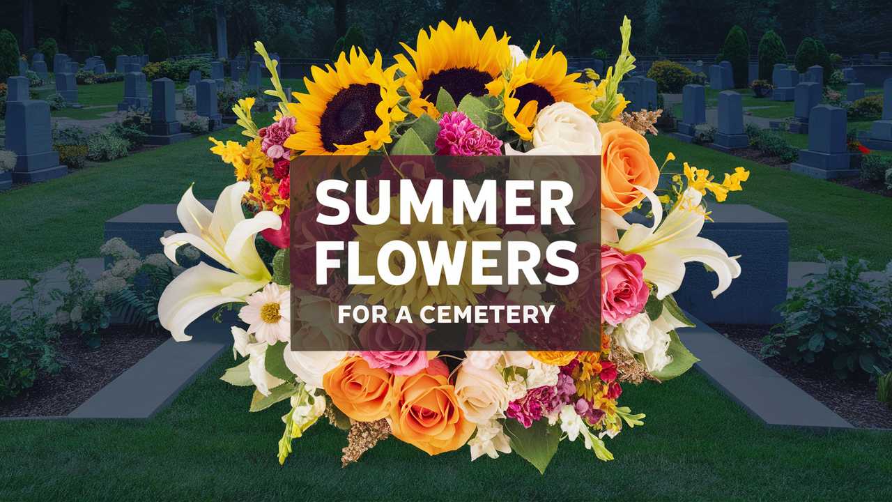 Summer Flowers For a Cemetary