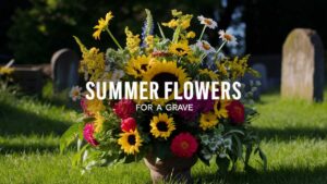 Summer Flowers For a Grave