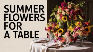 Summer Flowers for a Table