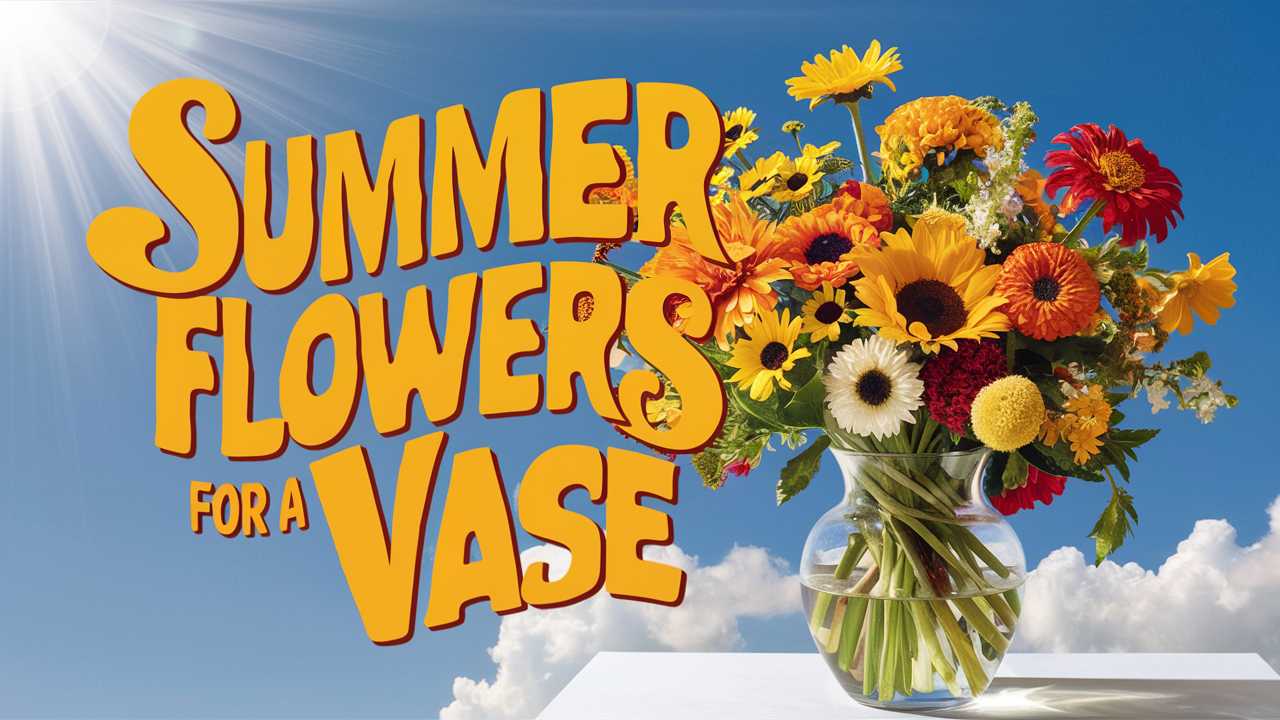 Summer Flowers For A Vase