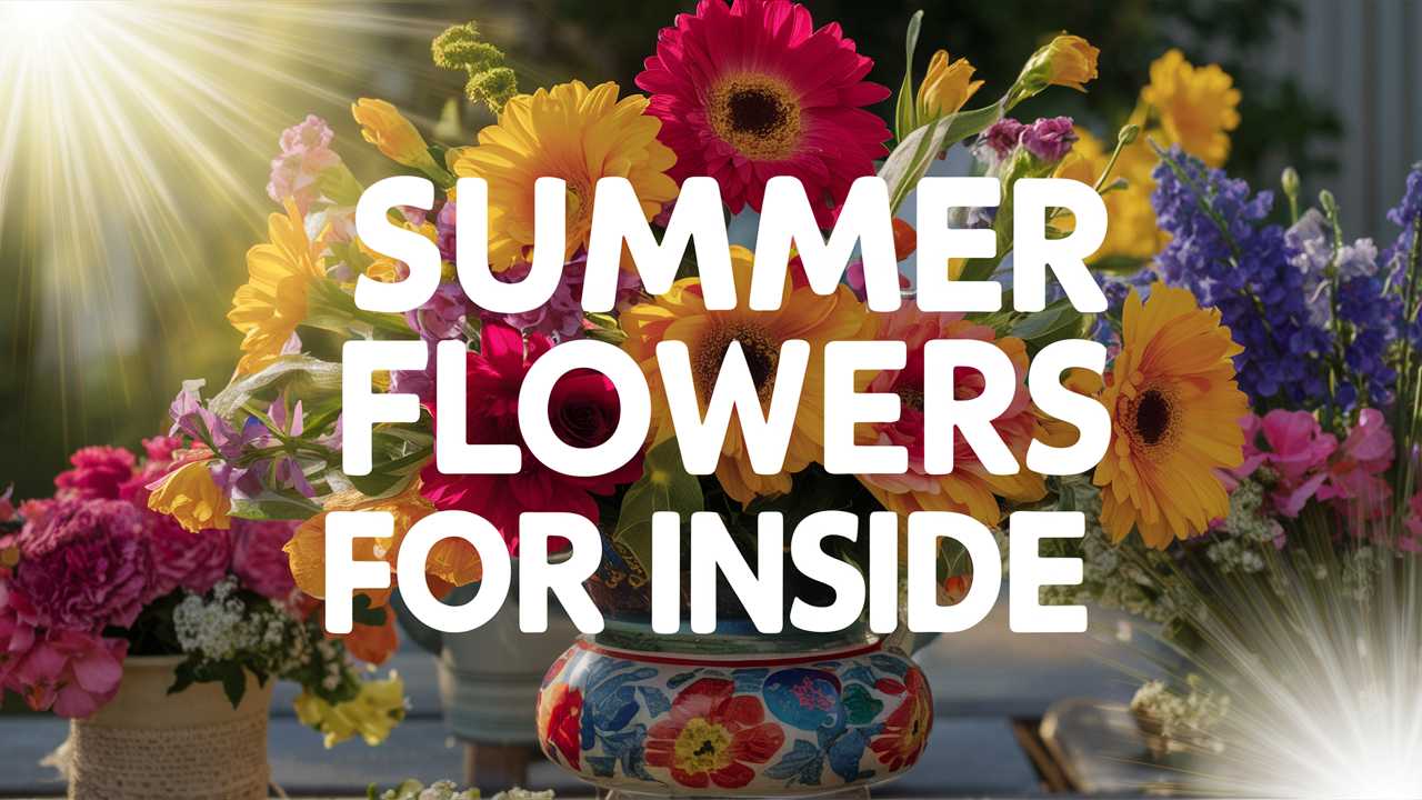 Summer Flowers For Inside