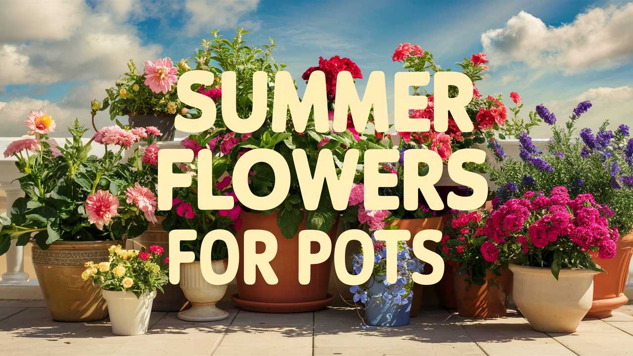 Summer Flowers For Pots