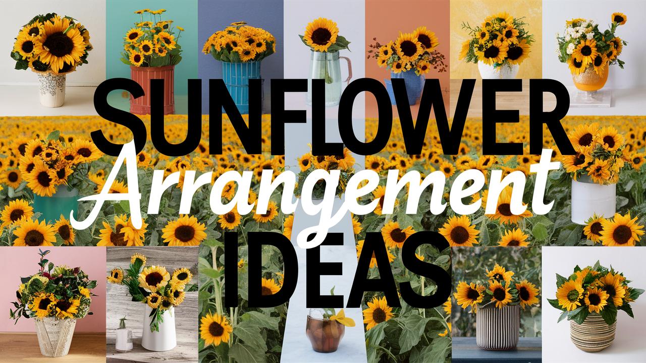 Sunflower Arrangement Ideas