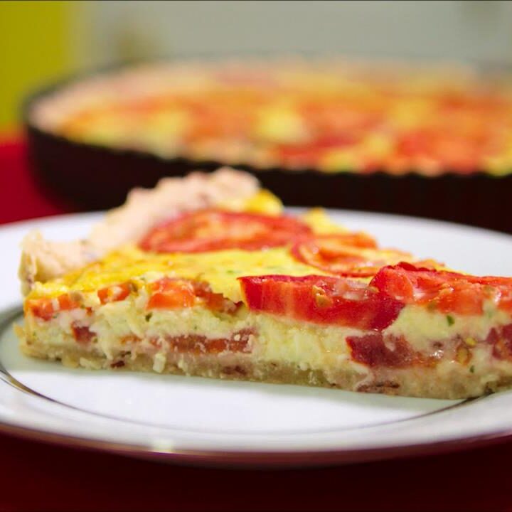 TIK Tomato Ricotta Tart.