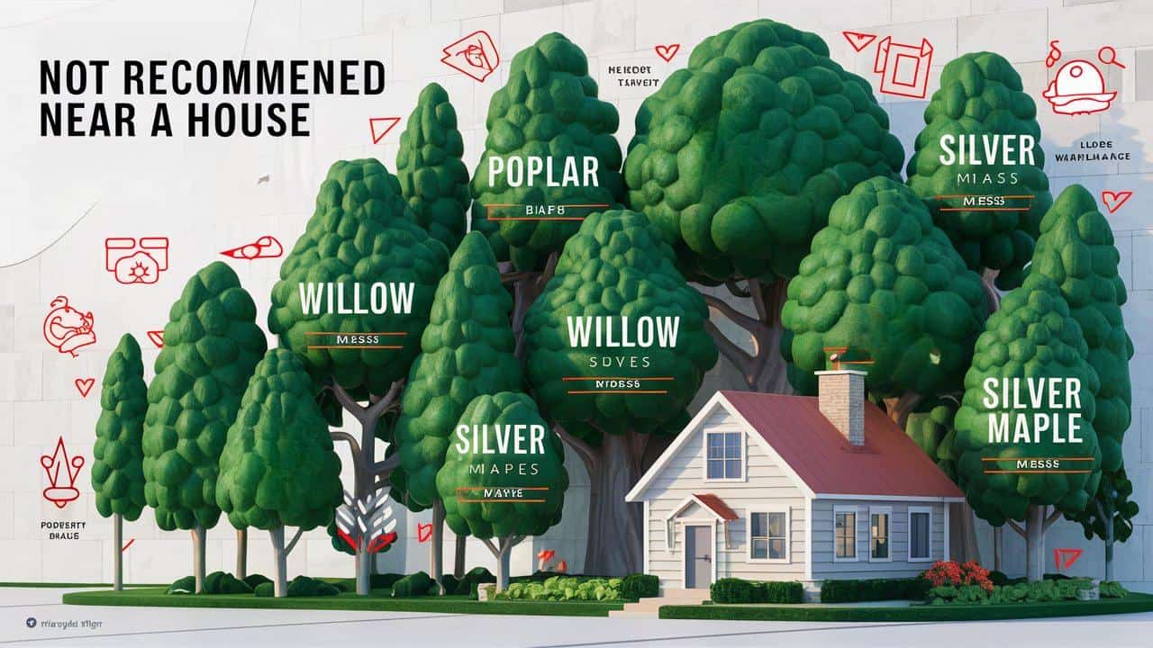 Trees You Should Not Plant Near Your House