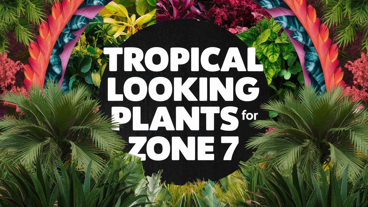 Tropical Looking Plants For Zone 7