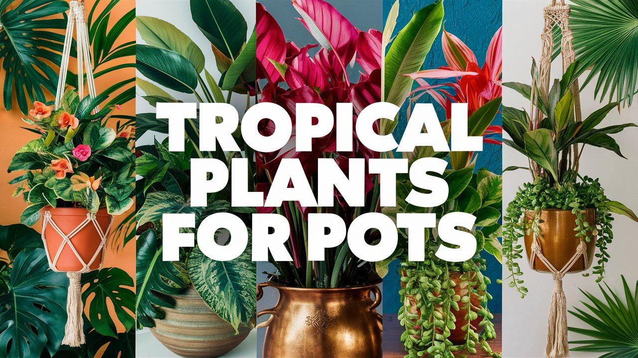 Tropical Plants For Pots