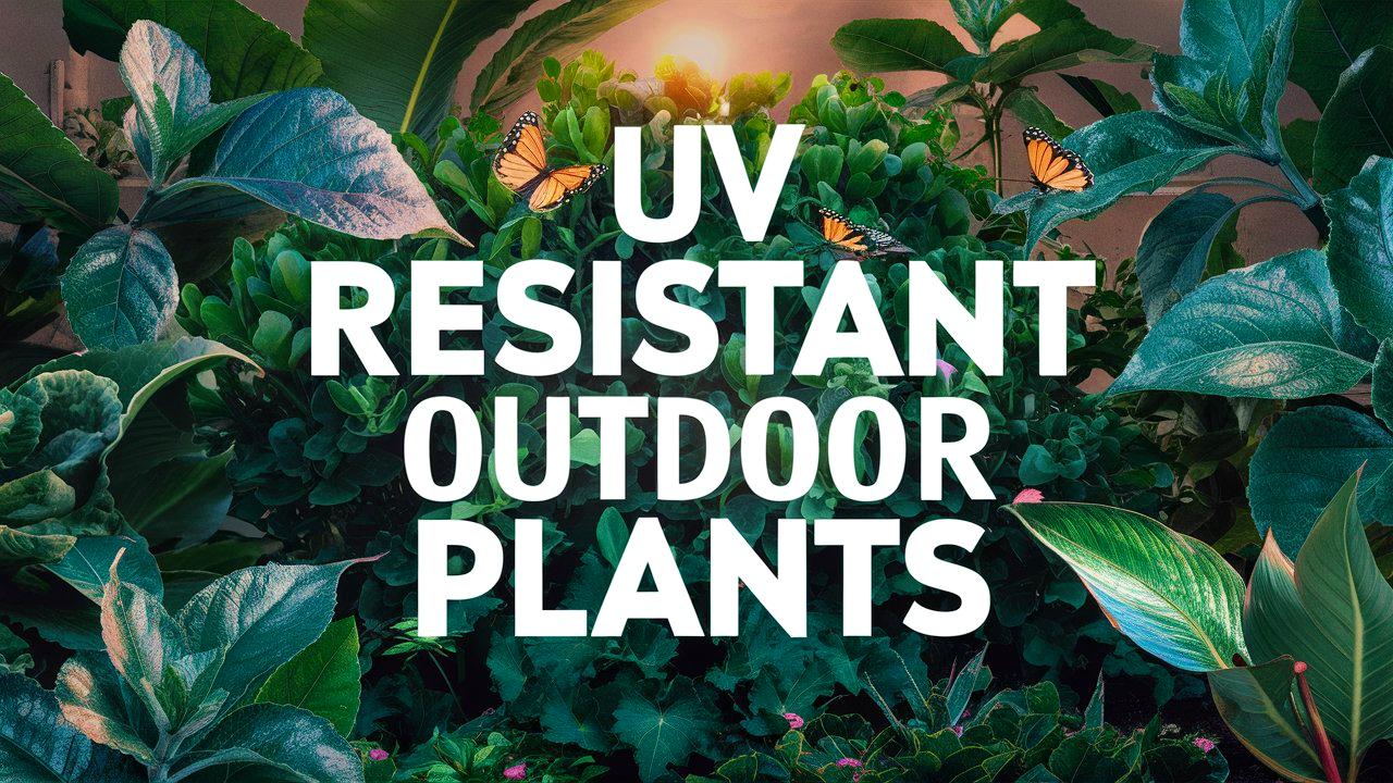 UV Resistant Outdoor Plants