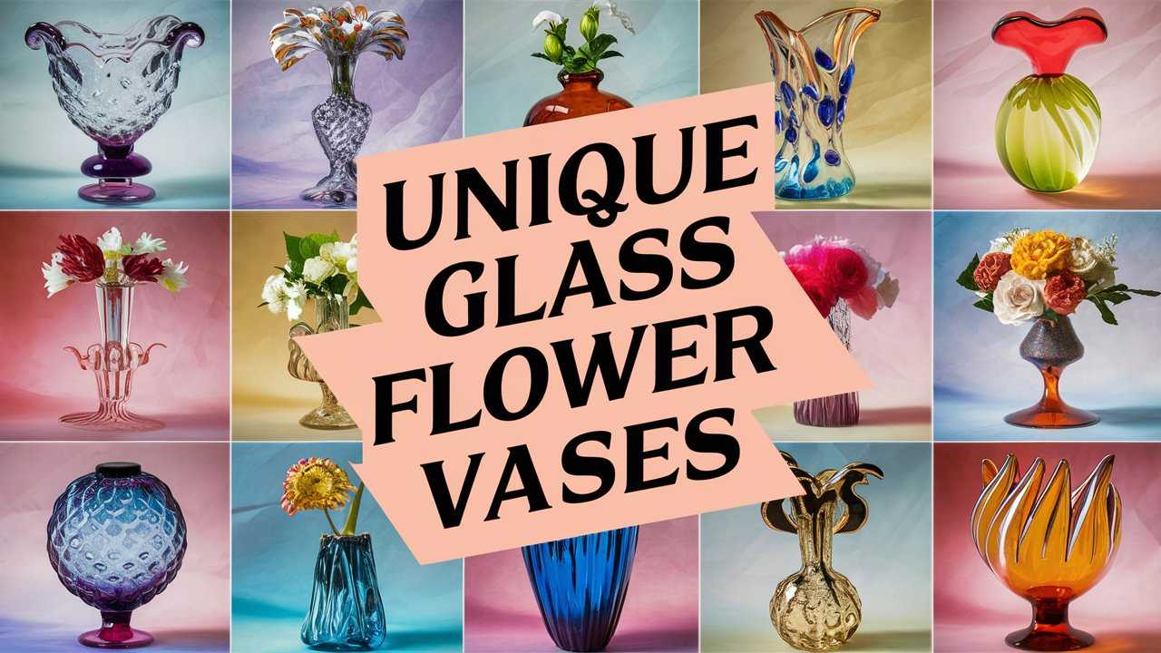 Unique Glass Flower Vases