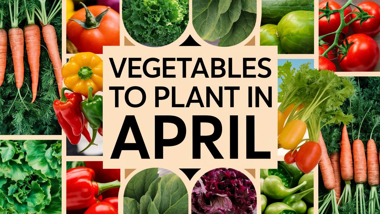 Vegetables To Plant In April