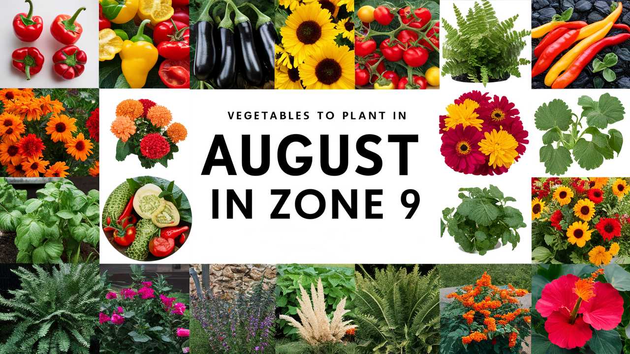 Vegetables To Plant In August In Zone 9