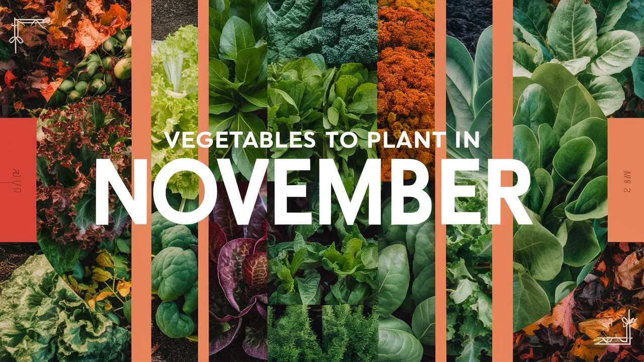 Vegetables To Plant In November for Fall, Winter, and Spring