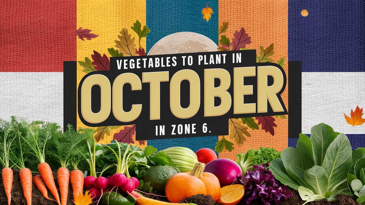 Vegetables To Plant In October In Zone 6