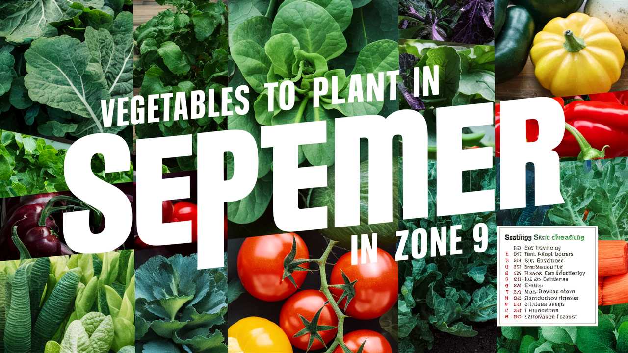 Vegetables To Plant In September In Zone 9