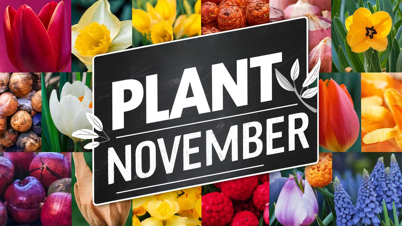 What Bulbs To Plant In November