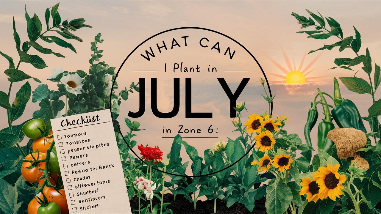 What Can I Plant In July In Zone 6