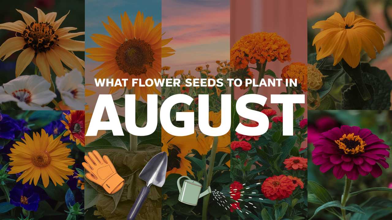 What Flower Seeds To Plant In August