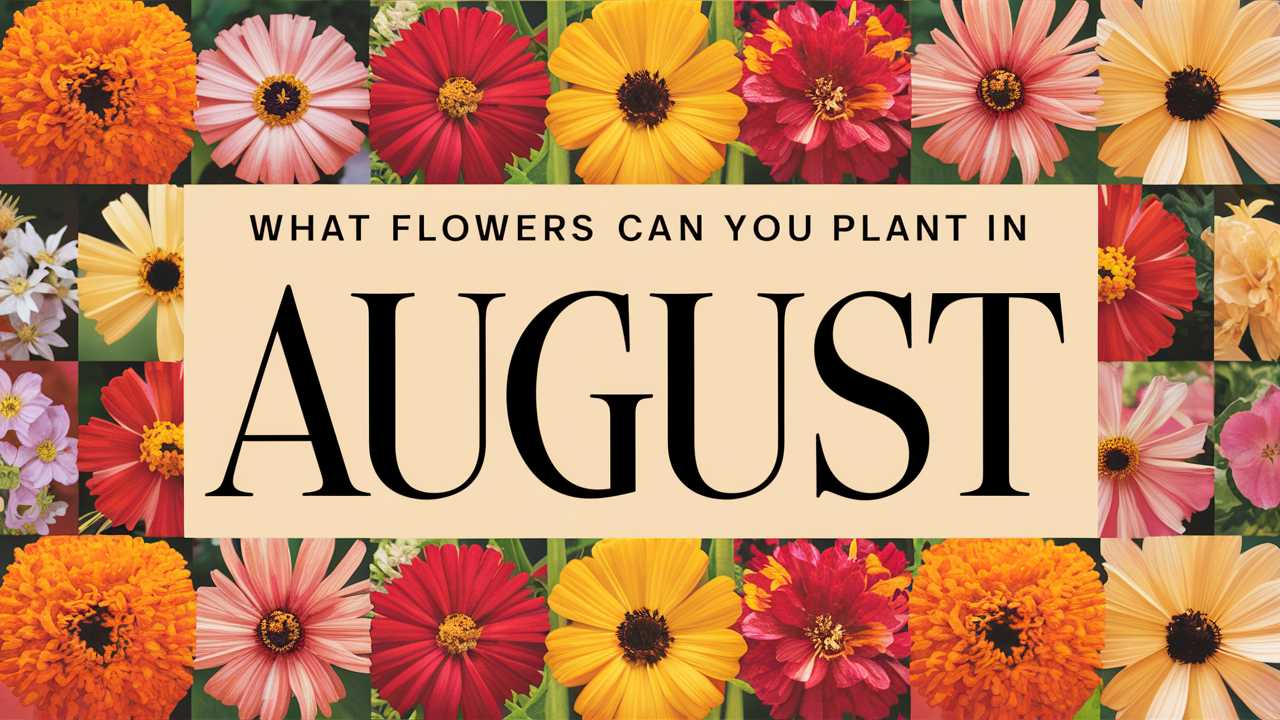 What Flowers Can You Plant In August