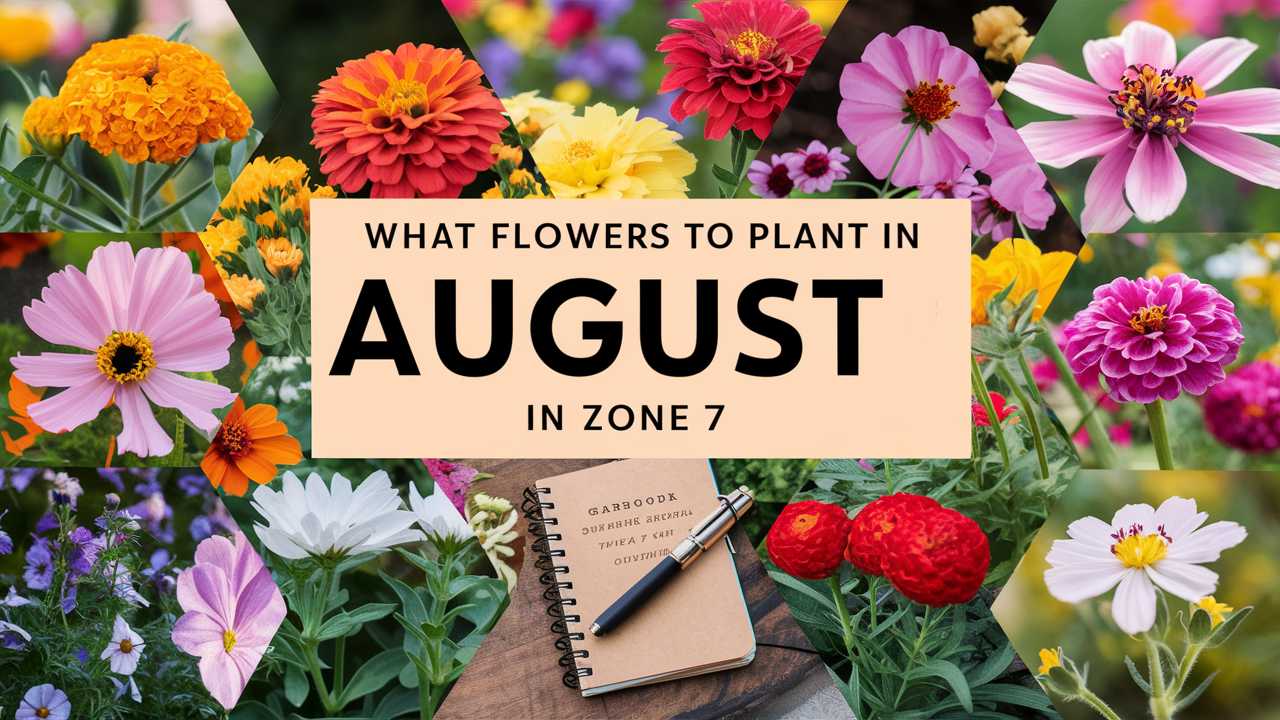 What Flowers To Plant In August In Zone 7