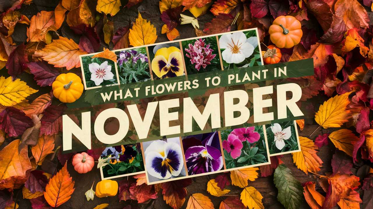 What Flowers To Plant In November